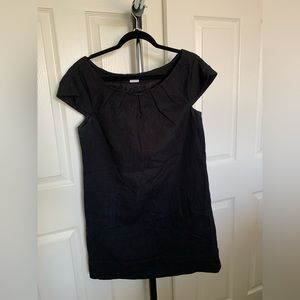 To the Max black textured shift dress *read description